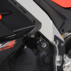 Capace de protecție R&G RACING Aero Crash Protectors - Negru Aprilia RSV4 1100 Factory 21-24