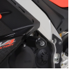Capace de protecție R&G RACING Aero Crash Protectors - Alb Aprilia RSV4 1100 Factory 21-24
