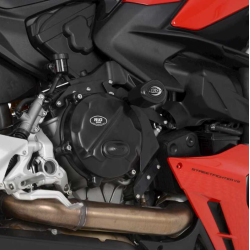 Protecție pentru motor R&G RACING Race Series Right Engine Case Protection Cover- Ducati Streetfighter V2 22-24 Protecție pentru motor R&G RACING Race Series Right Engine Case Protection Cover- Ducati Streetfighter V2 22-24