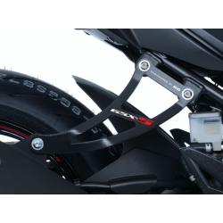 Kit de Plăci de Închidere a Suportului pentru Picior R&G RACING Negru Suzuki GSX-S750 17-21