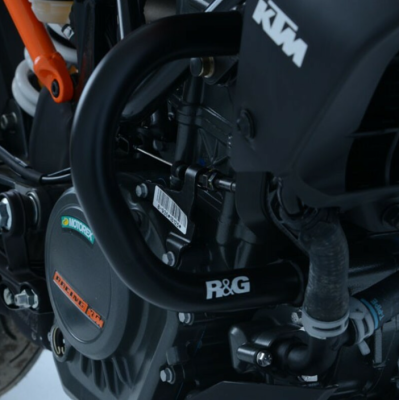Bare de protecție R&G RACING Side Protections Portocalii KTM Duke 390 17-23