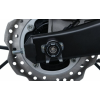 Capace de protecție R&G RACING pentru osie Swingarm Negru Honda CB125R 18-24