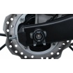 Capace de protecție R&G RACING pentru osie Swingarm Negru Honda CB125R 18-24 thumb