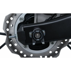 Capace de protecție R&G RACING pentru osie Swingarm Negru Honda CB125R 18-24 Capace de protecție R&G RACING pentru osie Swingarm Negru Honda CB125R 18-24
