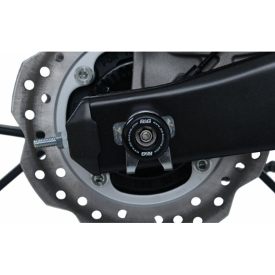 Capace de protecție R&G RACING pentru osie Swingarm Negru Honda CB125R 18-24
