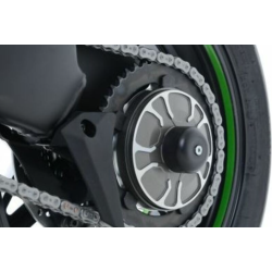 Capace de protecție R&G RACING pentru brațul oscilant negru Kawasaki H2 15-19 / H2R 15-22