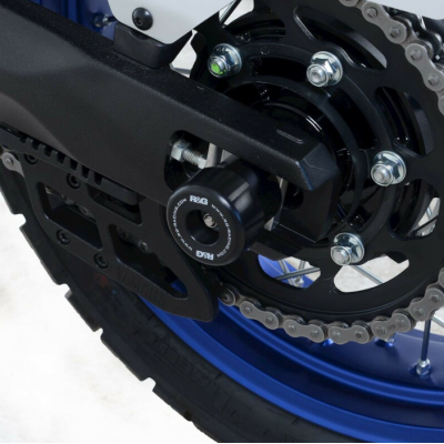 Capace de protecție R&G RACING pentru osie negru Yamaha Tenere 700 19-24