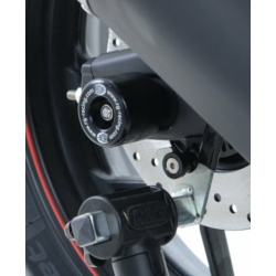 Capace de protecție R&G RACING pentru brațul oscilant negru Yamaha YZF-R3 16-26