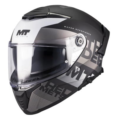 Cască MT THUNDER 4 SV WAVES B2 MATT