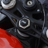 Cap pentru triplet R&G RACING Top Yoke Stem Nut - Negru BMW S1000RR 19-25