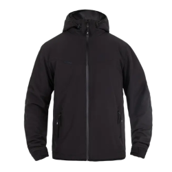 Jachetă textilă JOHN DOE HOOD XTM V3 RIP STOP SOFTSHELL BLACK