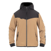 Jachetă textilă JOHN DOE HOOD XTM V3 RIP STOP SOFTSHELL DESERT/BLACK