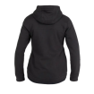 Jachetă textilă pentru femei JOHN DOE HOOD XTM V3 RIP STOP SOFTSHELL BLACK thumb