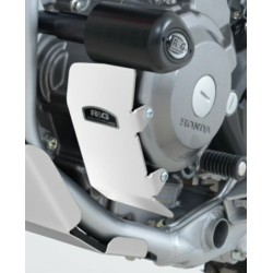 Protector pentru motor R&G RACING Left Engine Case Guard Aluminium Silver Honda CRF250M/250L