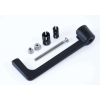 Protector pentru ghidon R&G RACING Lever Guard Nylon Negru Triumph Daytona 675/675R