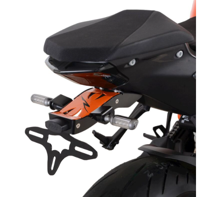 Suport pentru număr R&G RACING Licence Plate Holder/Orange KTM SuperDuke R 1290 20-23