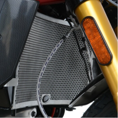 Protector radiator R&G RACING Radiator Guard Black Indian FTR1200/S