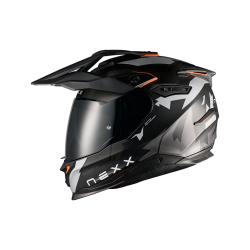 Casca Adventure NEXX Y.TRAVL PRIMAL BLACK GREY MATT Casca Adventure NEXX Y.TRAVL PRIMAL BLACK GREY MATT