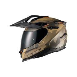 Cască Adventure NEXX Y.TRAVL PRIMAL SAND GREY MATT