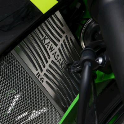 Protector radiator R&G RACING Stainless Steel Radiator guard - Kawasaki Ninja 125 19-26