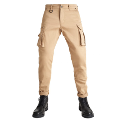 Jeans moto PANDO MOTO Desert Cargo Beige Cordura® - LONG Jeans moto PANDO MOTO Desert Cargo Beige Cordura® - LONG