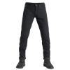 Pantaloni moto PANDO MOTO STEEL BLACK 02 - Slim-Fit Dyneema® - SUPER LONG