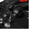 Capace de protecție R&G RACING Aero Crash Protectors Negru BMW S1000RR 23-26