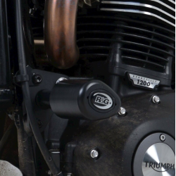 Capace de protecție R&G RACING Aero Crash Protectors Negru Triumph Scrambler 1200 19-23 Capace de protecție R&G RACING Aero Crash Protectors Negru Triumph Scrambler 1200 19-23