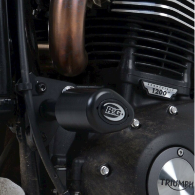 Capace de protecție R&G RACING Aero Crash Protectors Negru Triumph Scrambler 1200 19-23 Capace de protecție R&G RACING Aero Crash Protectors Negru Triumph Scrambler 1200 19-23