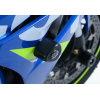 Capace de protecție R&G RACING Aero Race Crash Protectors Black Suzuki GSX-R1000 17-21