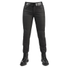 Jeans moto pentru femei PANDO MOTO LORICA BLACK A - Slim Fit Cordura® - SCURT