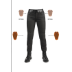 Jeans moto pentru femei PANDO MOTO LORICA BLACK A - Slim Fit Cordura® - SCURT Jeans moto pentru femei PANDO MOTO LORICA BLACK A - Slim Fit Cordura® - SCURT thumb