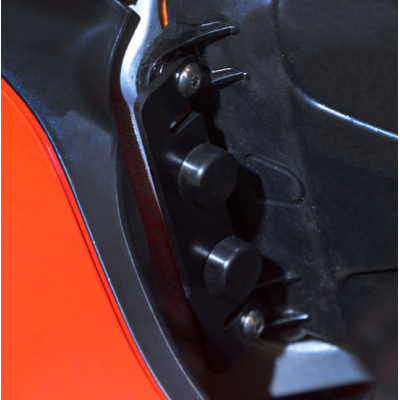 Placă stopper pentru ghidon R&G RACING Lockstop Savers Black Ducati Panigale V4 18-22 Placă stopper pentru ghidon R&G RACING Lockstop Savers Black Ducati Panigale V4 18-22
