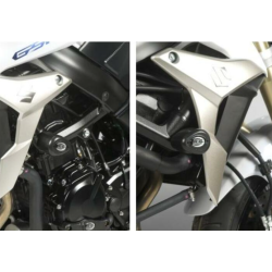 Tapi de protecție R&G RACING Aero Crash Protectors Black Suzuki GSR 750 11-16 Tapi de protecție R&G RACING Aero Crash Protectors Black Suzuki GSR 750 11-16