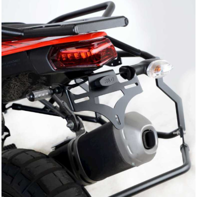 Suport pentru număr R&G RACING License Plate Holder - Negru Yamaha Tenere 700 19-21