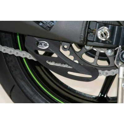 Protector pentru lanț R&G RACING Toe Chain Guard ABS Negru