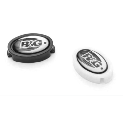 Capace pentru crash pad-uri R&G RACING Left/Right Frame Insert Black Aero Crash Protectors Capace pentru crash pad-uri R&G RACING Left/Right Frame Insert Black Aero Crash Protectors
