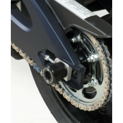 Capace de protecție R&G RACING pentru osie Swingarm Black Suzuki GSX-R600/750/1000