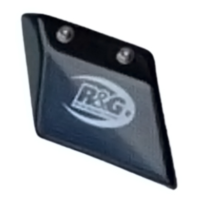 Protector pentru lanț R&G RACING Toe Chain Guard (Shark Tooth) Black ABS Aprilia