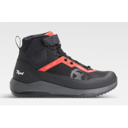 Botine moto XPD X-BEAT H2OUT® NEGRU/ROȘU Botine moto XPD X-BEAT H2OUT® NEGRU/ROȘU