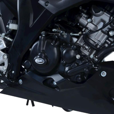 Protector motor R&G RACING (Clutch) Capac de protecție pentru carter stâng negru Suzuki GSX-R125 18-26 Protector motor R&G RACING (Clutch) Capac de protecție pentru carter stâng negru Suzuki GSX-R125 18-26