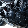 Protector pentru motor R&G RACING (Clutch) Capac de protecție Cranckase Dreapta Negru Kawasaki Z900RS 18-26
