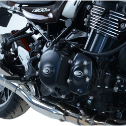 Protector pentru motor R&G RACING (Clutch) Capac de protecție Cranckase Dreapta Negru Kawasaki Z900RS 18-26 Protector pentru motor R&G RACING (Clutch) Capac de protecție Cranckase Dreapta Negru Kawasaki Z900RS 18-26