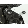 Protecție pentru motor R&G RACING (Clutch) Capac de protecție a carterului drept negru Honda CBR600F 11-12