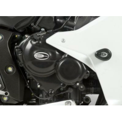 Protecție pentru motor R&G RACING (Clutch) Capac de protecție a carterului drept negru Honda CBR600F 11-12 Protecție pentru motor R&G RACING (Clutch) Capac de protecție a carterului drept negru Honda CBR600F 11-12