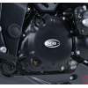 Protector pentru motor R&G RACING (Clutch) Capac de protecție pentru carter drept negru Suzuki GSX-S 750 17-21