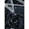 Capace de protecție R&G RACING Aero Black pentru Ducati X-Diavel 16-20 / S 16-22