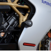 Capace de protecție R&G RACING Aero Crash Protectors - Negru MV Agusta Superveloce 800 20-24