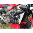 Capace de protecție R&G RACING Aero Crash Protectors Negru Aprilia Tuono 1000 03-05 thumb