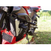 Capace de protecție R&G RACING Aero Crash Protectors Negru Aprilia Tuono 1000 03-05 thumb